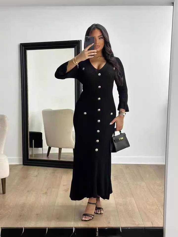 Robe Coupe queue de poisson, automne-hiver