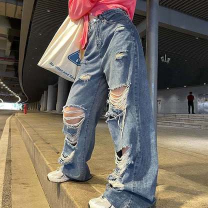 Pantalon large et taille slim pour femme