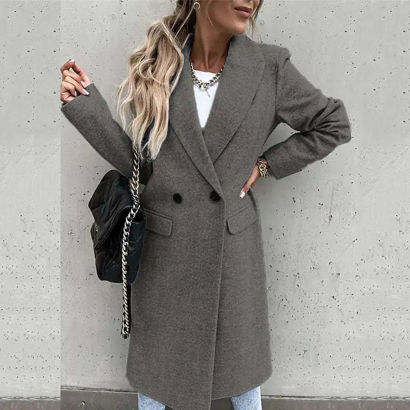 Manteau chic en laine