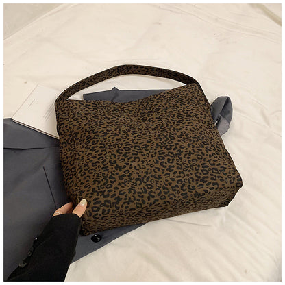 Sac à main imprimé léopard