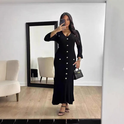 Robe Coupe queue de poisson, automne-hiver