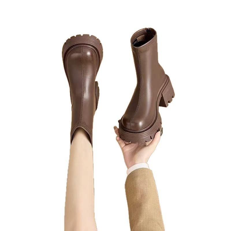 Bottines à cheville  style britannique