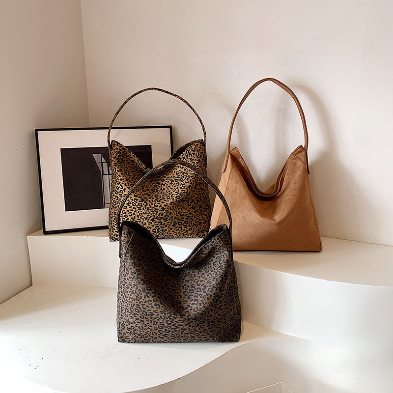 Sac à main imprimé léopard