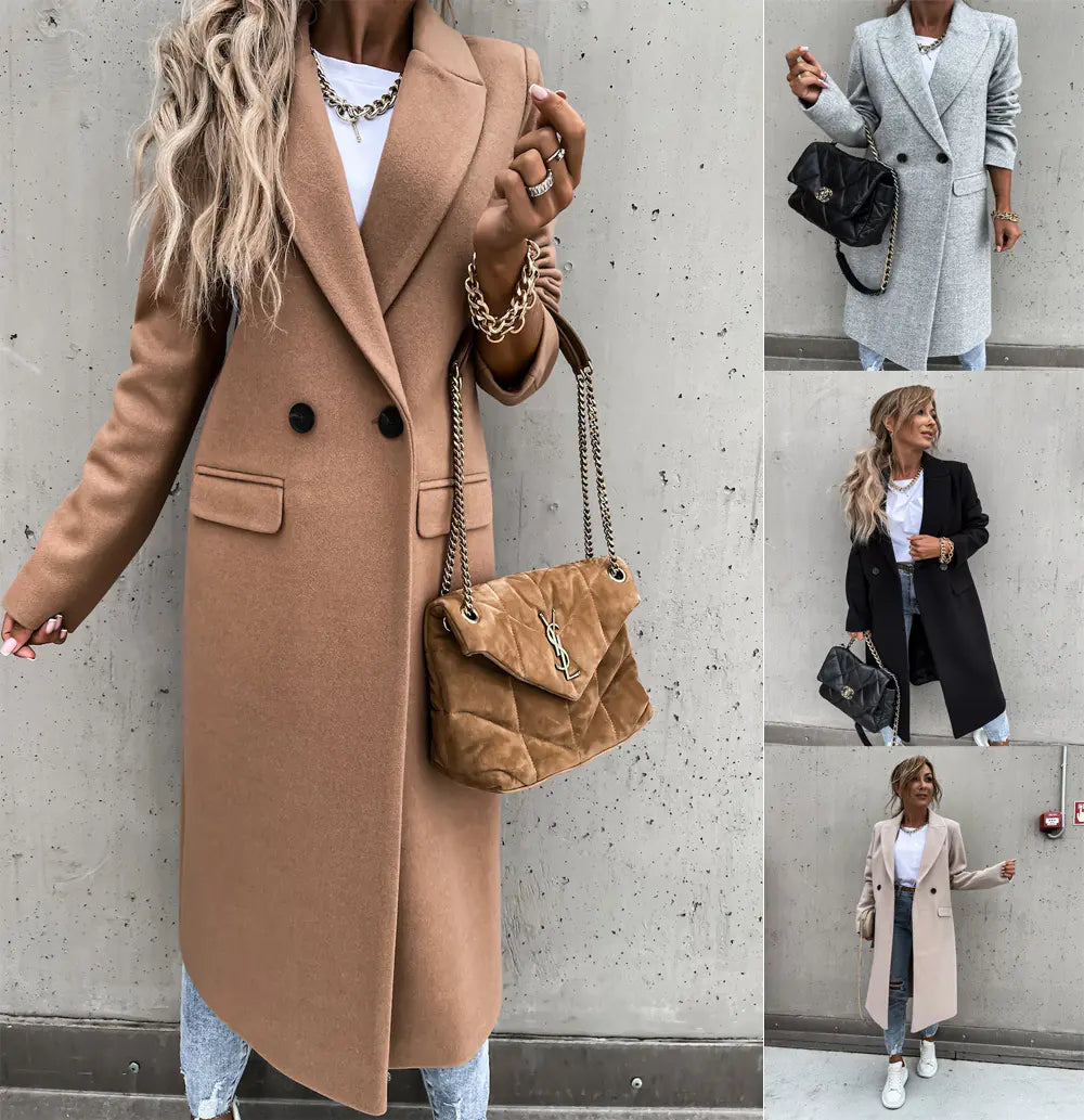 Manteau chic en laine